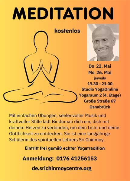 Meditationskurs im Mai