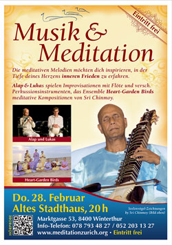 Meditationskonzert in Winterthur